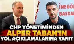 CHP yönetiminden Alper Taban’ın yol açıklamalarına yanıt