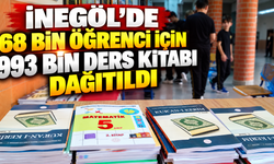 İnegöl’de 68 Bin Öğrenci İçin 993 Bin Ders Kitabı Dağıtıldı