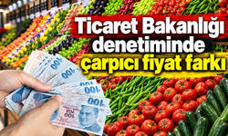 Ticaret Bakanlığı denetiminde çarpıcı fiyat farkı: 50 liralık çeri domates rafta 250 TL