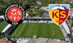Fatih Karagümrük-Kayserispor maçı ne zaman, saat kaçta ve hangi kanalda?
