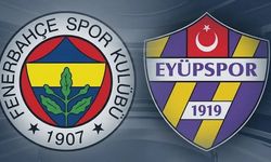 Fenerbahçe-Eyüpspor maçında ilk 11’ler belli oldu