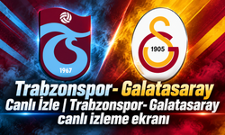 Trabzonspor- Galatasaray Canlı İzle | Trabzonspor- Galatasaray canlı izleme ekranı