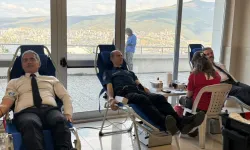 Gemlik Adliyesi’nde kan bağışı kampanyası düzenlendi