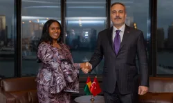 Hakan Fidan, Gine Bissau Dışişleri Bakanı Fatuma Jau ile görüştü