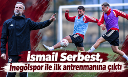İsmail Serbest , İnegölspor ile ilk antrenmanına çıktı