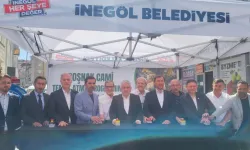 İnegöl Boşnak Camii’nin Temeli Atıldı! Siyaset ve İş Dünyası Törende Buluştu