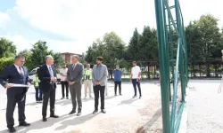 İnegöl Mediha Hayri Çelik Fen Lisesi'ne Yeni Spor Sahası