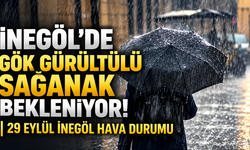 İnegöl’de gök gürültülü sağanak bekleniyor! | 29 Eylül İnegöl hava durumu