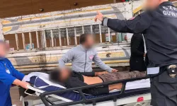 İnegöl’de kamyonetten düşen 22 yaşındaki genç yaralandı