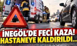 İnegöl’de otomobil çocuğa çarptı: Yaralı hastaneye kaldırıldı