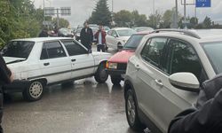 İnegöl’de zincirleme trafik kazası