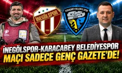 İnegölspor-Karacabey Belediyespor maçı sadece Genç Gazete'de!