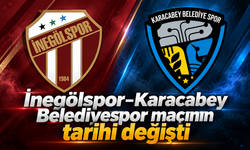 İnegölspor–Karacabey Belediyespor maçının tarihi değişti
