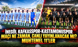 İnegöl Kafkasspor-Kastamonuspor maçı ne zaman, canlı yayınlanacak mı? Muhtemel 11’ler