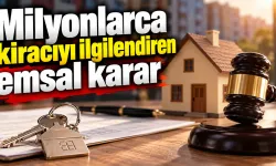 Milyonlarca kiracıyı ilgilendiren emsal karar