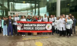 Mudanya Devlet Hastanesi’nde sağlık çalışanına saldırıya ortak tepki