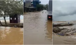 Mudanya’da sağanak sonrası su taşkını: Pansiyonda mahsur kalan 4 kişi kurtarıldı