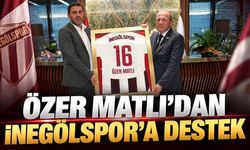 ÖZER MATLI’DAN İNEGÖLSPOR’A DESTEK