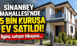 Sinanbey Mahallesi'nde 5 bin kuruşa ev satıldı! İlginç satışın hikayesi...