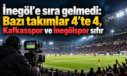 2.Lig yayınlarında İnegöl’e sıra gelmedi: Bazı takımlar 4’te 4, Kafkasspor ve İnegölspor sıfır
