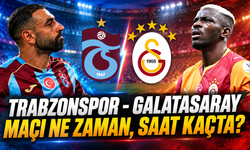 Trabzonspor - Galatasaray maçı ne zaman, saat kaçta ve hangi kanalda? Trabzonspor - Galatasaray derbisi ne zaman?