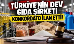 Türkiye'nin dev gıda şirketi konkordato ilan etti!