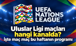 Uluslar Ligi maçları hangi kanalda? İşte maç maç bu haftanın programı