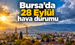 Bursa’da 28 Eylül hava durumu: Sağanak yağış gün boyu etkili olacak