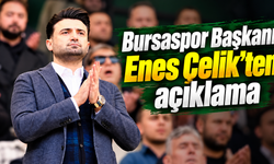 Bursaspor Başkanı Enes Çelik’ten PFDK sevki sonrası açıklama