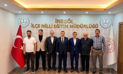 Yeniden Refah Partisi’nden İlçe Milli Eğitim Müdürü Halil İbrahim Zengin’e Ziyaret