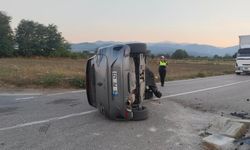 İnegöl Ahmet Türkel Çevre Yolu'nda kaza: 1 yaralı