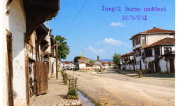İnegöl’ün 1931 Yılındaki Bursa Caddesi Böyle Görünüyordu! 95 Yıllık Fotoğraf Geçmişe Işık Tutuyor