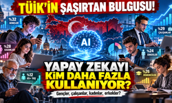 TÜİK'in Şaşırtan Bulgusu! Yapay Zekayı Bakın Kim Daha Fazla Kullanıyor!