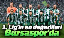 1. Lig'in en değerlileri Bursaspor’da