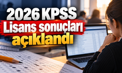 2026 KPSS Lisans sonuçları açıklandı