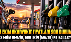 8 Ekim Akaryakıt fiyatları son durum | 8 Ekim benzin, motorin (mazot) ne kadar?