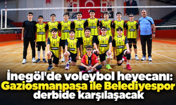 İnegöl'de voleybol heyecanı: Gaziosmanpaşa ile Belediyespor derbide karşılaşacak