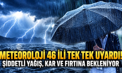 Meteoroloji 46 ili tek tek uyardı! Şiddetli yağış, kar ve fırtına bekleniyor | 17 Ekim yurtta hava durumu