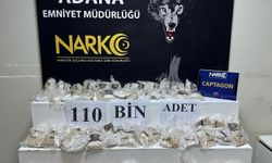Otomobilden 110 Bin Uyuşturucu Hap Çıktı