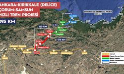 Ankara-Samsun arası 2,5 saate düşüyor!