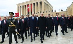 Cumhuriyet'in 103. Yılında Devlet Erkânı Anıtkabir'de! Erdoğan'dan Türkiye Yüzyılı Mesajı