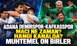 Adana Demirspor-Kafkasspor maçı ne zaman? Hangi kanalda? Muhtemel on birler