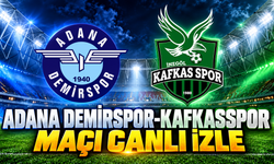 Adana Demirspor-Kafkasspor maçı canlı izle | Adana Demirspor-Kafkasspor canlı anlatım
