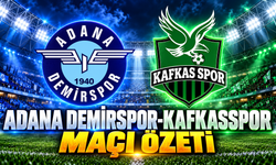 Adana Demirspor-Kafkasspor maçı özeti