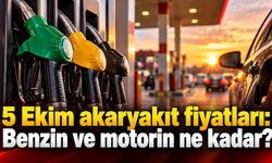 5 Ekim akaryakıt fiyatları: Benzin ve motorin ne kadar?