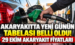 Akaryakıtta yeni günün tabelası belli oldu! 29 EKİM AKARYAKIT FİYATLARI: 29 Ekim Benzin, motorin ve LPG kaç TL oldu?