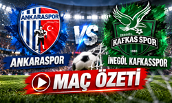 Ankaraspor - İnegöl Kafkasspor maçı özeti