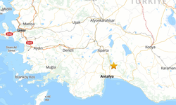 Antalya’da deprem meydana geldi!