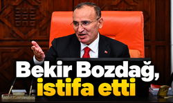 Bekir Bozdağ, istifa etti
