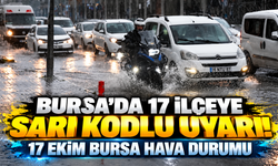 Bursa'da 17 ilçeye sarı kodlu uyarı! Meteoroloji'den sağanak ve kuvvetli rüzgâr uyarısı | 27 Ekim Bursa hava durumu